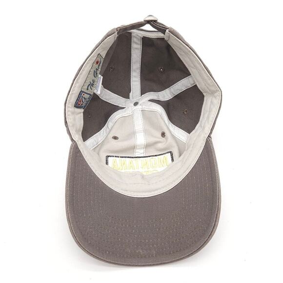 Montana State‎ University Bobcats Strapback Mesh Hat Ball Cap Gray NCAA The Game - Picture 6 of 7